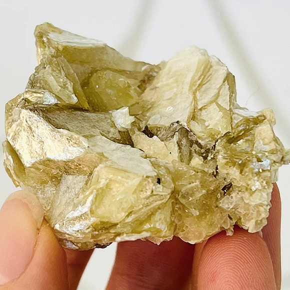 Golden Star Mica (Muscovite) Cluster From Brazilian - Picture 9 of 17